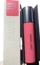Haus Labs by Lady Gaga Atomic Shake Lip Lacquer Rose Shine& Berry Matte Crayon!