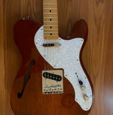Squier Classic Vibe '60s Telecaster Thinline Electric Guitar - Natural