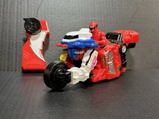 Power Rangers Overdrive Wheelie RC Bike 2006 Bandai Tested Works
