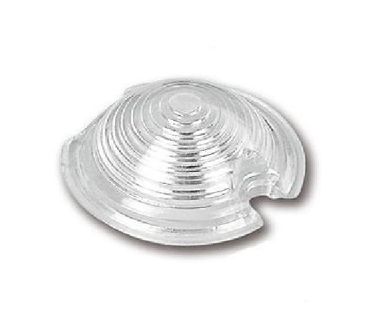 Marcador de bala cromado transparente/blanco luz lateral vástago corto motocicleta/triciclo - Imagen 2 de 3