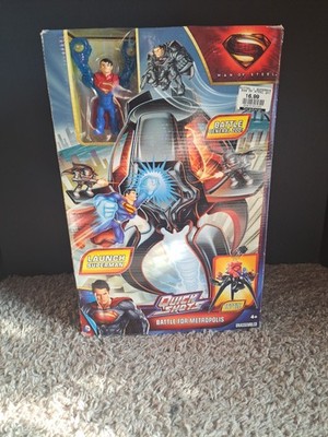 Quick Shots Superman Man of Steel Battle for Metropolis Play Set, (NIB), 2013