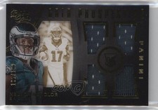 2015 Panini Black Gold Prospecting Quad Materials 105/199 Nelson Agholor 15bk
