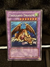 Thousand Dragon Mrd-143 Reverse Secret Rare Misprint Metal Raiders Yugioh TCG