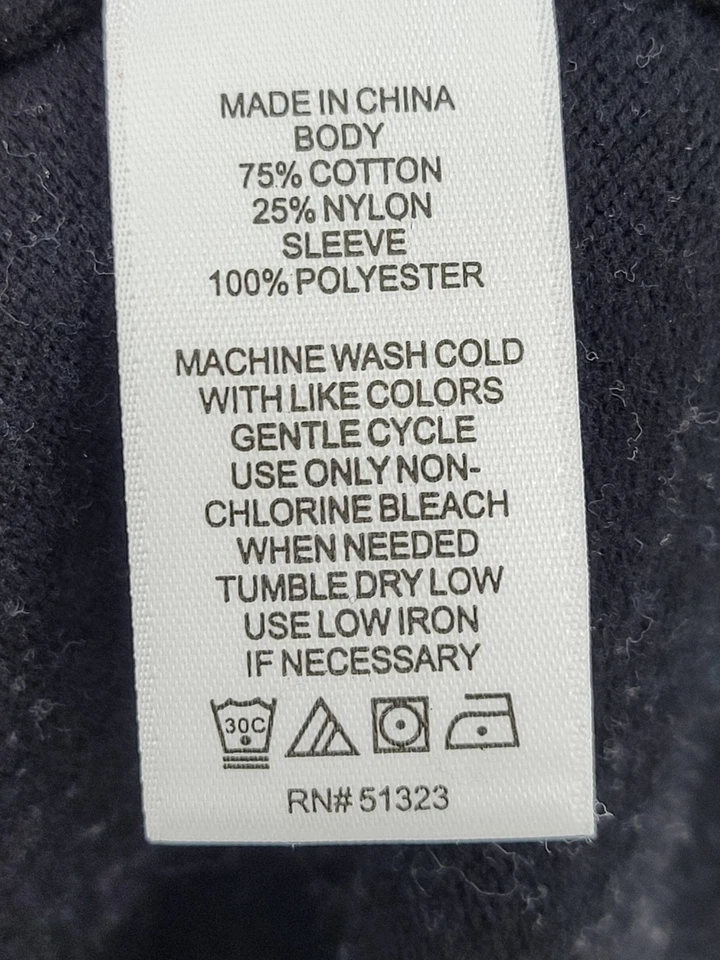 Blusa Popover CeCe Top Mujer XL Negra Blanca Cuello Atado Elegante Manga Larga Foto 4 de 4