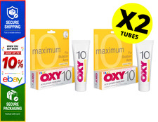 2 x OXY 10 (25g) Massimo per Acne Testata Brufoli Trattamento Farmaco SPEDIZIONE GRATUITA