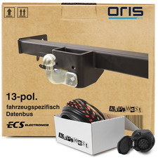 Für Ford Tourneo Custom 16- V362 / F3 Oris Anhängerkupplung starr & 13pol E-Satz
