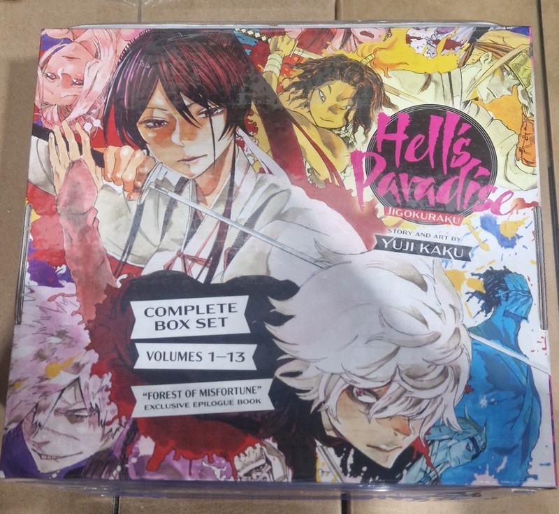 Hells Paradise Manga Complete Set Volumes #1-13 English Edition