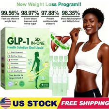 GLP-1 SIX-in-ONE Health Solution Oral Liquid, Advanced Body Care Liquids Drop US