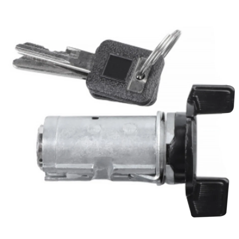 Kit de interruptor de partida e chave de cilindro de trava de ignição adequado para 82-96 Chevy 16627130 - Imagem 4 de 4