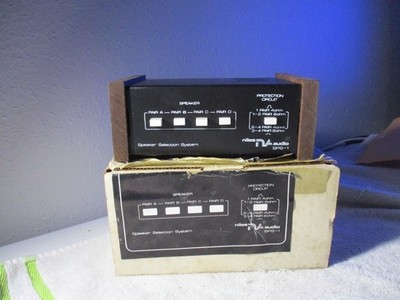 Vintage NILES AUDIO SPS-1 SPEAKER SELECTOR & Protection Circuit with box