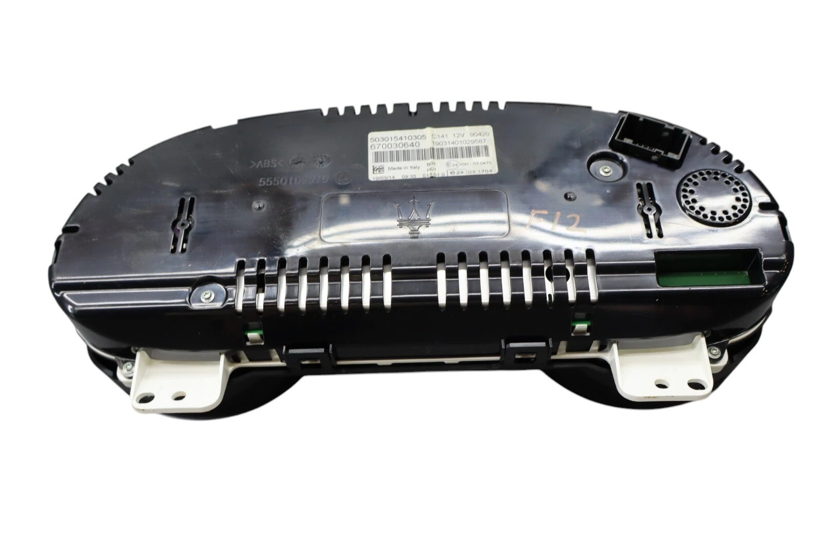 14-17 Maserati Ghibli Speedometer Odometer Instrument Cluster 670030640 Oem