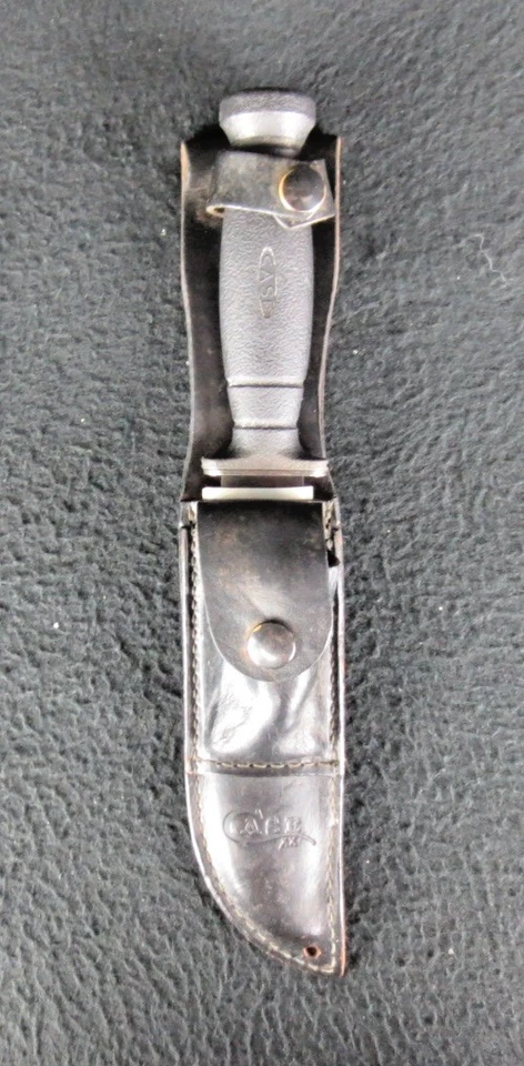 Cuchillo Outlander Wilderness Case XX #369 1986 sierra trasera con funda (#8) Foto 2 de 4