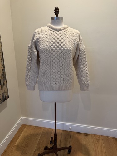 The Irish Store Cream Cable Knit Sweater