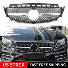 Front Bumper Grille For Mercedes Benz E-Class W213 2016-2020 Chrome Diamond Look