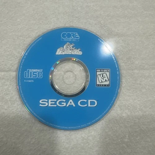 BC Racers (Sega CD, 1995) Game Disc Only