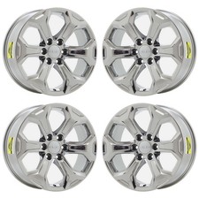 20 Gmc Yukon Pvd Bright Chrome Wheels-c Rims Factory Oem Alygv090 Exchange 1...