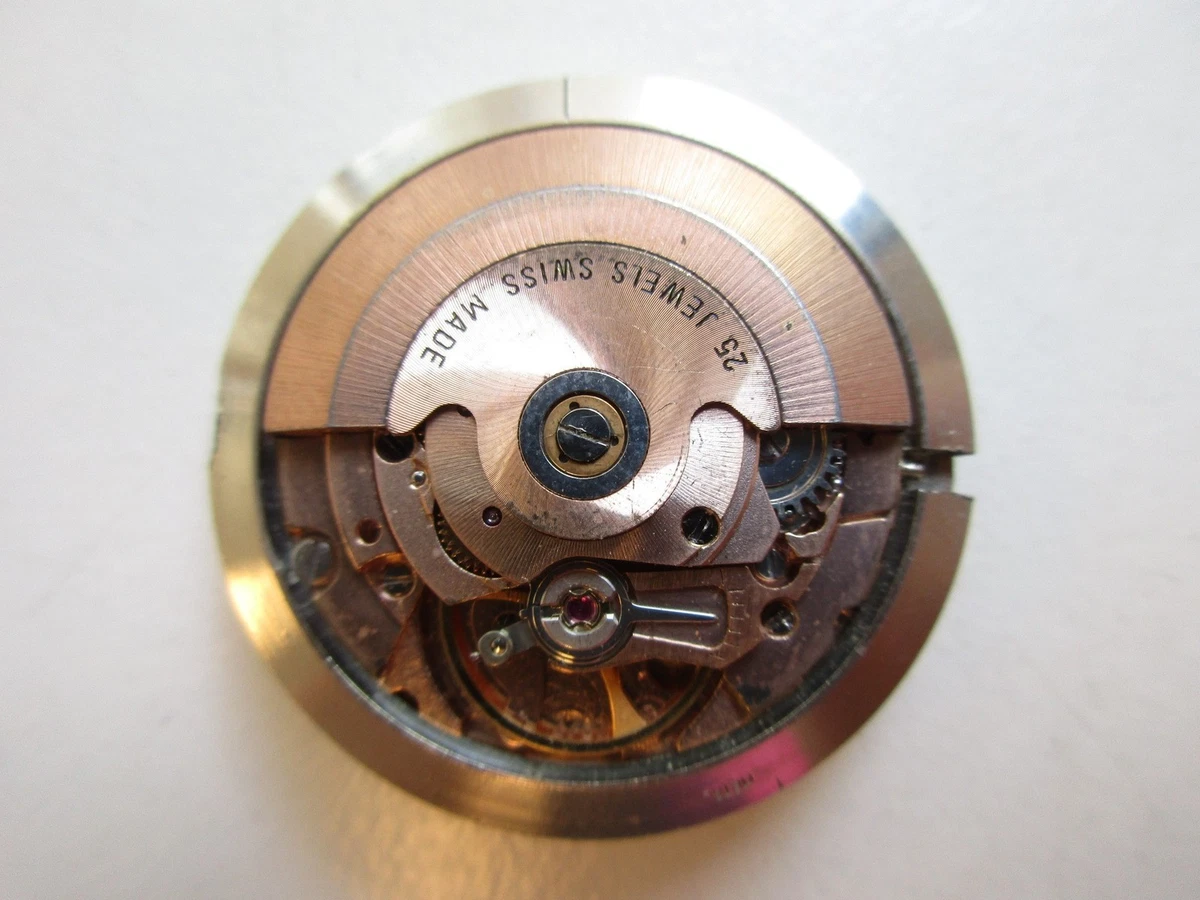 Cassa Orologio In Acciaio ETA 2783 Con Vetro Posteriore E Corona - Made In Swiss