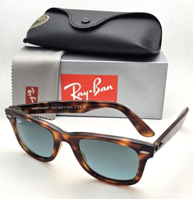 RAY-BAN WAYFARER Sunglasses RB 4340 6397/3M 50-22 Red Havana