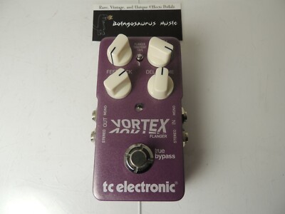 TC Electronics Vortex Flanger Effects Pedal Free USA Shipping