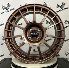 4 Alufelgen Kompatibel Abarth Grande Punto Evo 124 Spider Ab 18 " Bronze It