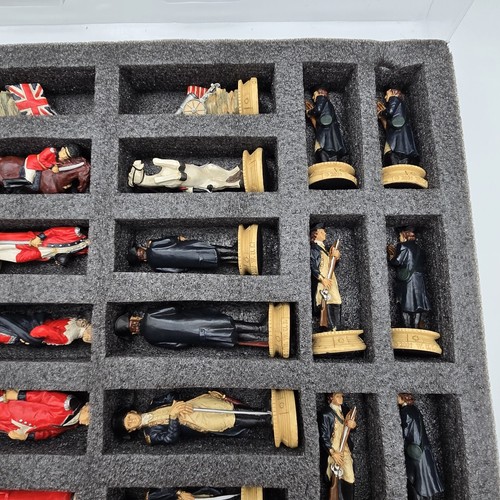 The Chessmen Chess Set American Revolution Theme (Chess Pieces Only) No Board - Picture 9 of 11
