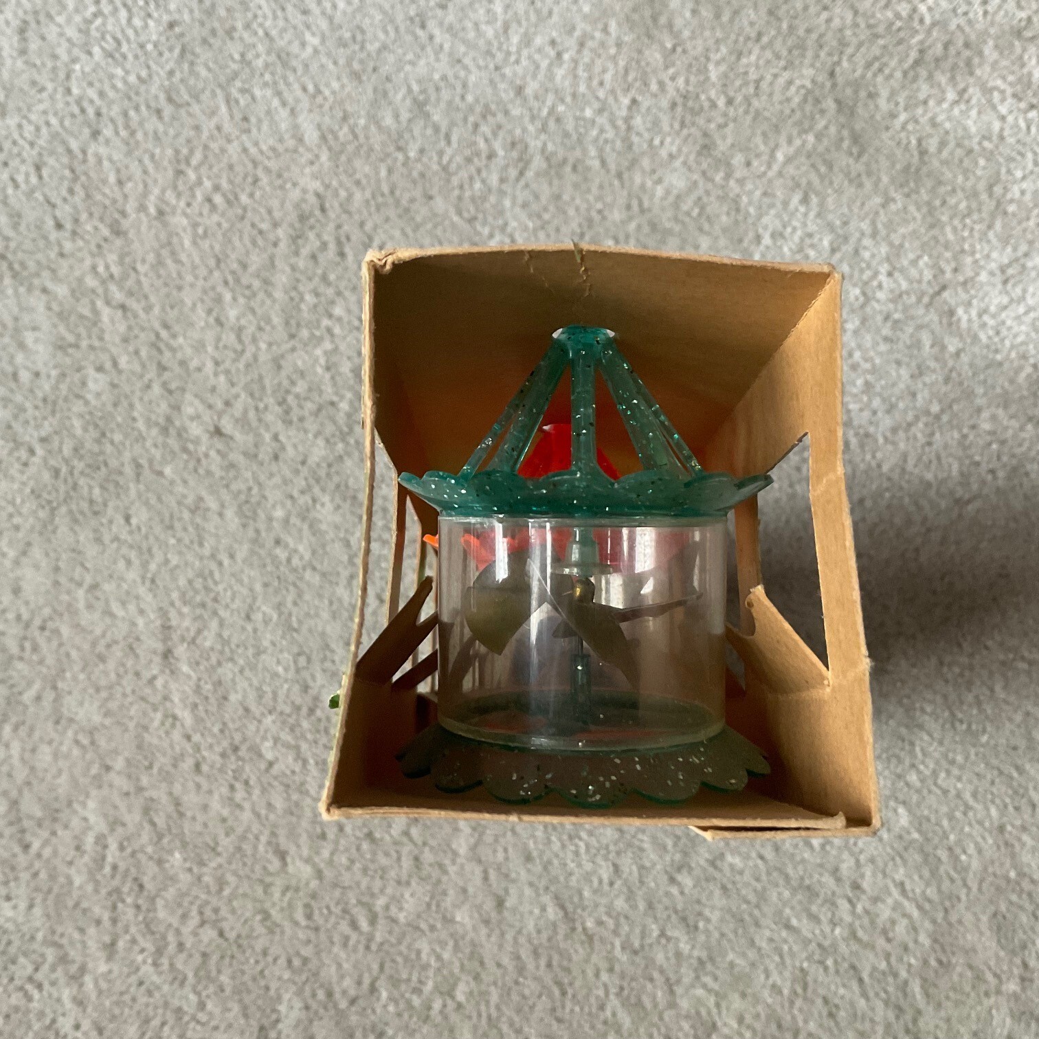 Vintage Noma Christmas Tree Carousel Twinklers With Original box eBay