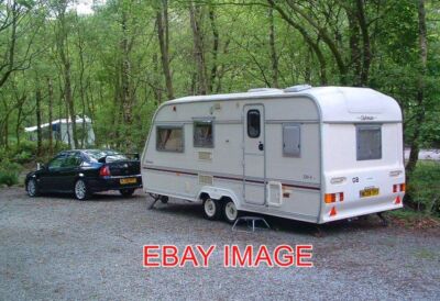 PHOTO  BOWMANSTEAD PARK COPPICE CARAVAN CLUB SITE TYPICAL OF ONE OF THE CARAVAN