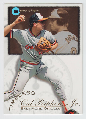 1995 Emotion Ripken - Cal Ripken Jr - #4 - 1st MVP Season - Orioles - NrMt-Mt