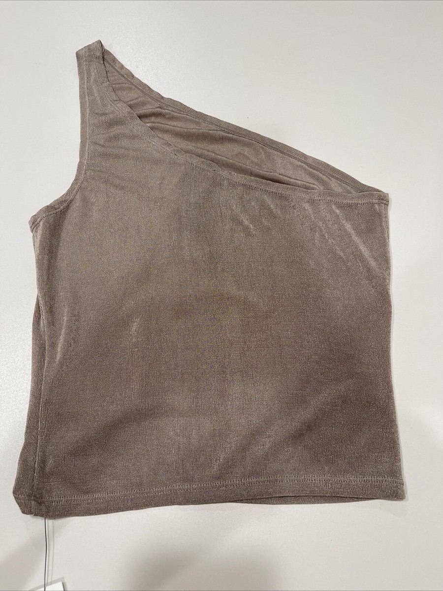 Reformation Maddie Knit Top Taupe XS | eBay