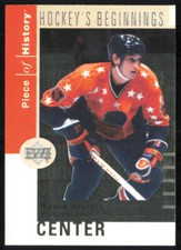 Wayne Gretzky 2002-03 Upper Deck Piece of History Hockey's Beginnings #HB8