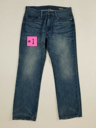 Bonobos Men's Slim Fit Capri Cropped Denim Blue Jeans Size 33 x 28 Was$160 #CP - Picture 3 of 4