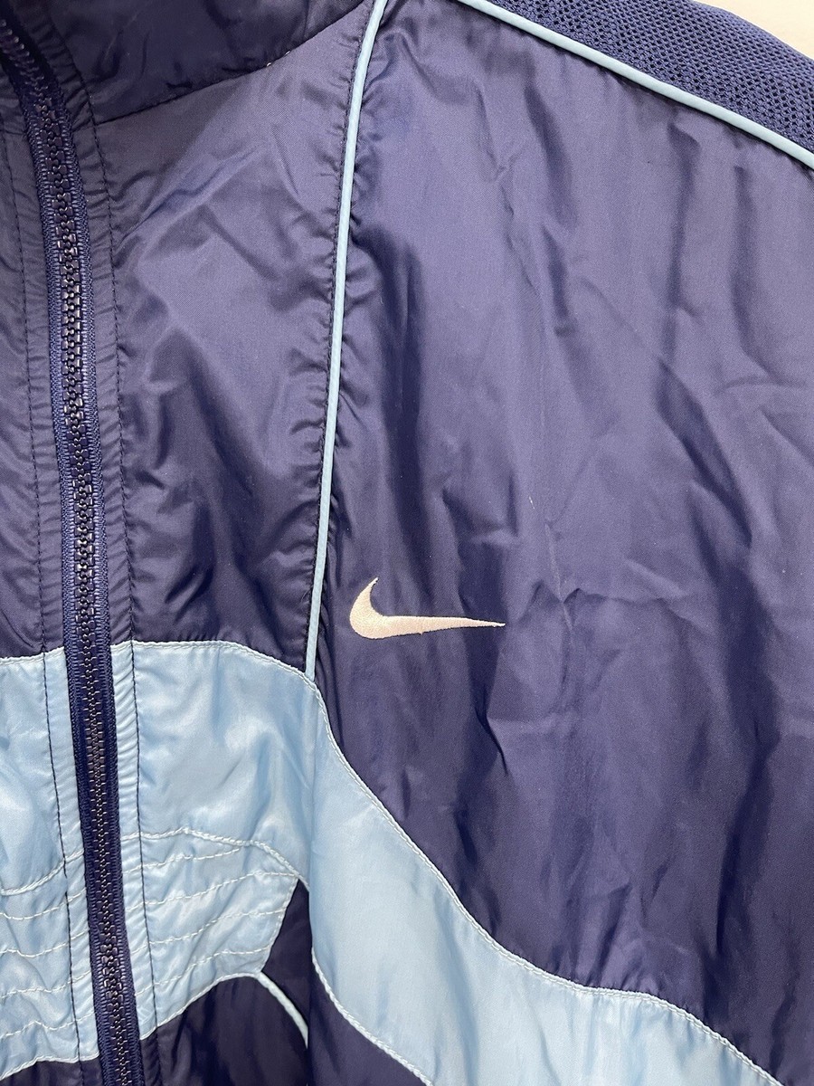 Vintage 90s Nike Swoosh Logo Nylon Track Jacket Mens Size M Vintage 90s Nike Swoosh Logo Nylon Track Jacket Mens Size M
