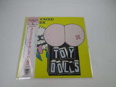 Toy Dolls Bare Faced Cheek 35202-25 with OBI Japan LP Vinyl