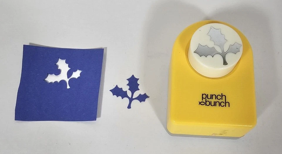 Lote de 18 EK/Marvy y otros álbum de recortes medios punzón de papel ¡ver fotos individuales! Foto 4 de 4