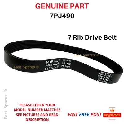 MCGREGOR Genuine MS 7PJ490 Drive Belt For Qualcast Soverign Argos Lawnmowers FAST POST