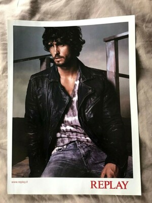2014 GQ France French Magazine Art Advert Picture Ad Replay Alex Libby