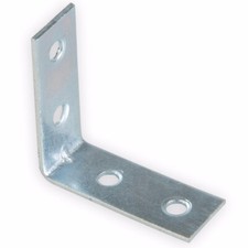 20x 90 DEGREE ANGLE BRACKETS 40mm Metal Braces Joist Right Angle Plate