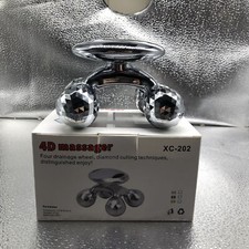 4D Roller Face Massager Lift Facial Skin Firming Beauty Massage Body Anti Aging