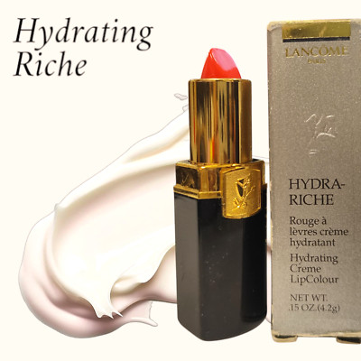 LANCOME HYDRA RICHE CREME -LIP COLOR NEW - Pick your Shade