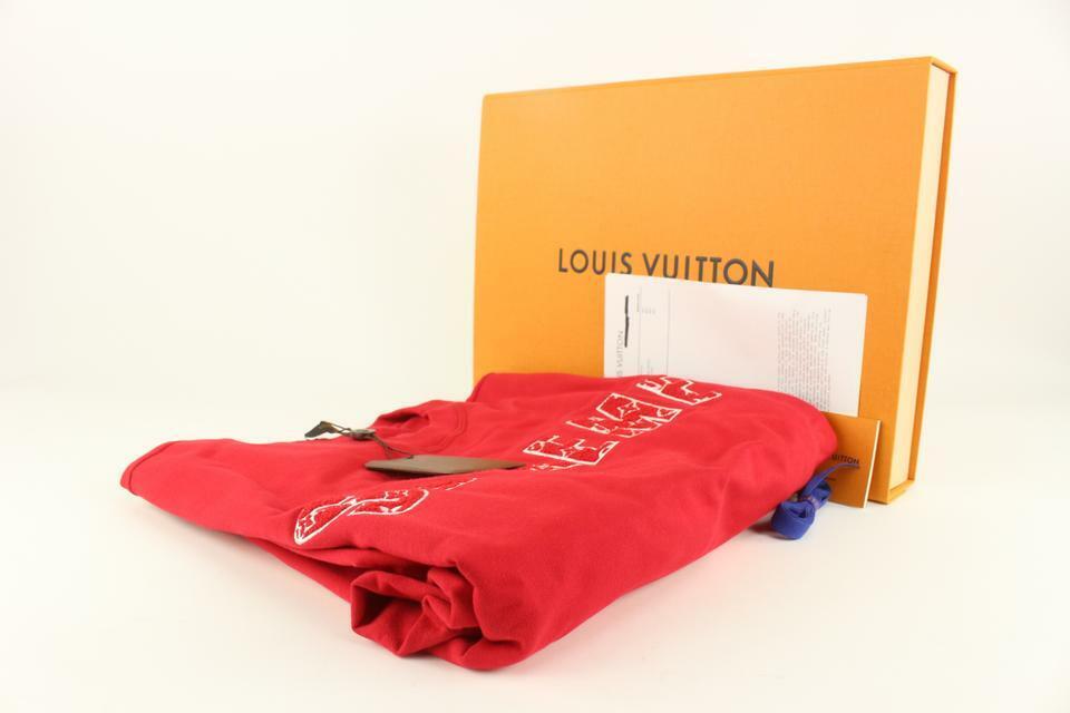 Louis Vuitton x Supreme LV x Supreme New Men's Large Red Arc