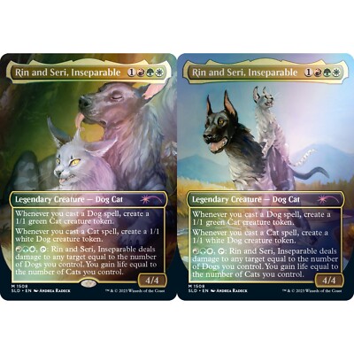SECRET LAIR mtg RAINING CATS AND DOGS 新品 Raining Cats and Dogs Secret Lair Deck Finally Fully Revealed