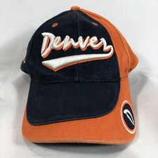 Denver Broncos Hat Cap Adjustable NFL Football One Size Fits Most OSFM Orange