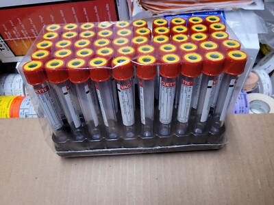 50 Greiner Bio-One 5ml CAT Serium Sep Clot Activator Vacuette Tubes