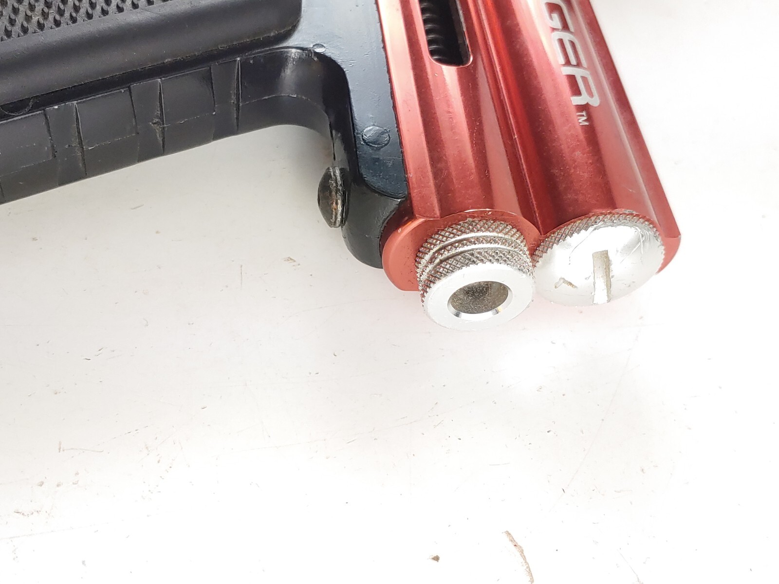 Brass Eagle Avenger Paintball Marker Gun Red Untested eBay