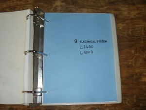 Kubota L2600 L3000 Tractor Electrical Wiring Diagram Manual | eBay