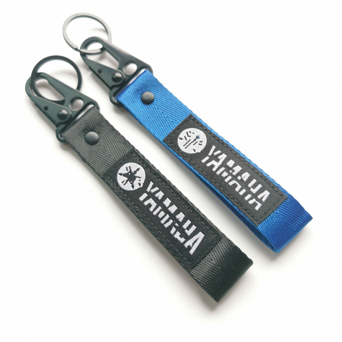 ストラップ D 1PCS Keychain Motorcycles key Double Side Keychain Nylon For