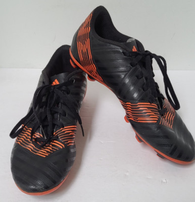 Adidas NEMEZIZ Men s Size 7 Soccer Cleats PMA 20M001 - Black Orange