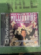 Who Wants to Be a Millionaire 2nd Edition Sony PlayStation 1 PS1 Complete CIB