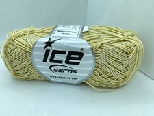 Aldebaran Glitz 68405 Yellow Gold -Thin Sport Weight Yarn Cotton Nylon Metallic
