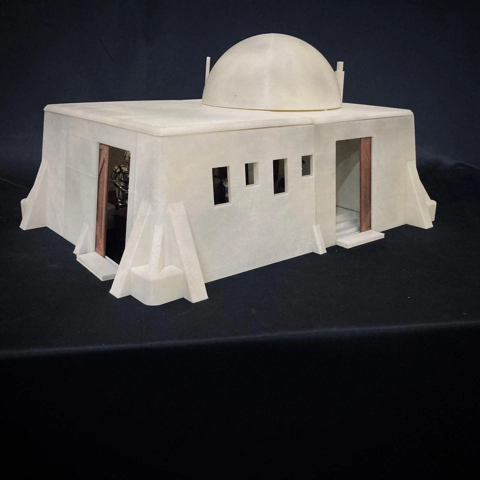 Obi-Wan Kenobi's Tatooine House Ben's home Diorama for 3.75in (1:18) Figure - Image 3 of 4